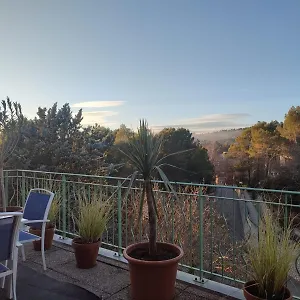 La Terrasse De L'imbut - Climatisation&piscine Appartement Gréoux-les-Bains